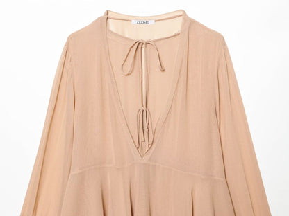 Layered Decorative Shirt | Tajstylo