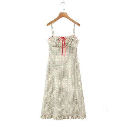 Floral Camisole Long Skirt | Tajstylo