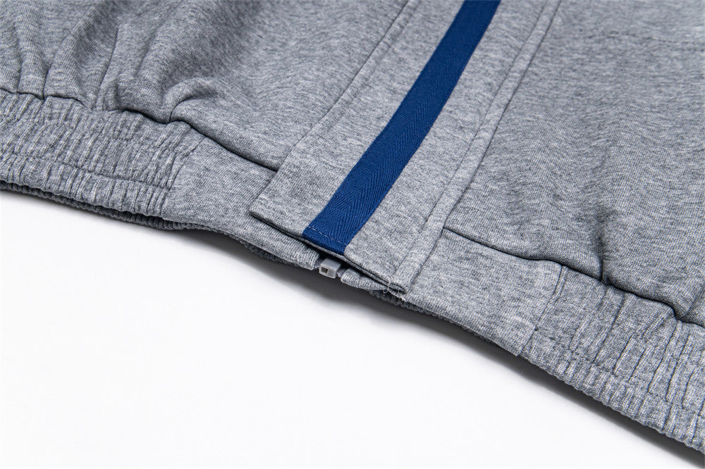 Solid Color Sports Leisure Jacket and Pants Set | Tajstylo