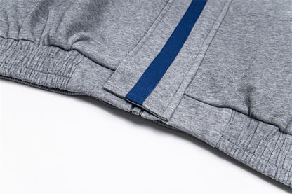 Solid Color Sports Leisure Jacket and Pants Set | Tajstylo