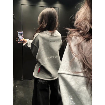 Casual Long Sleeve Hoodie for Women | Tajstylo