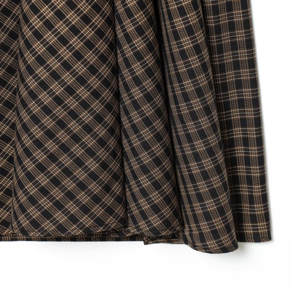 Elegant Plaid Midi Skirt | Tajstylo