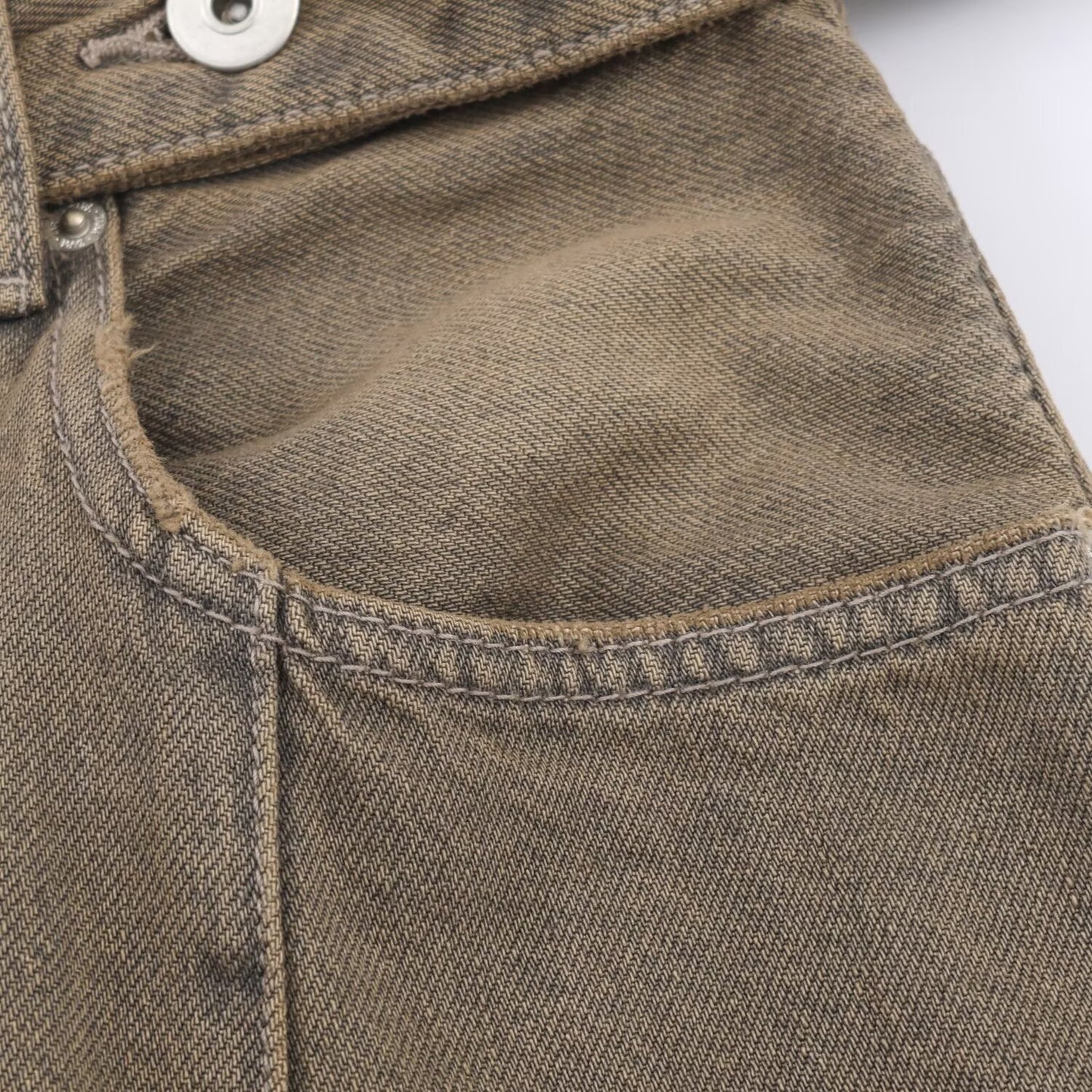 High Waist Baggy Bucket Jeans | Tajstylo