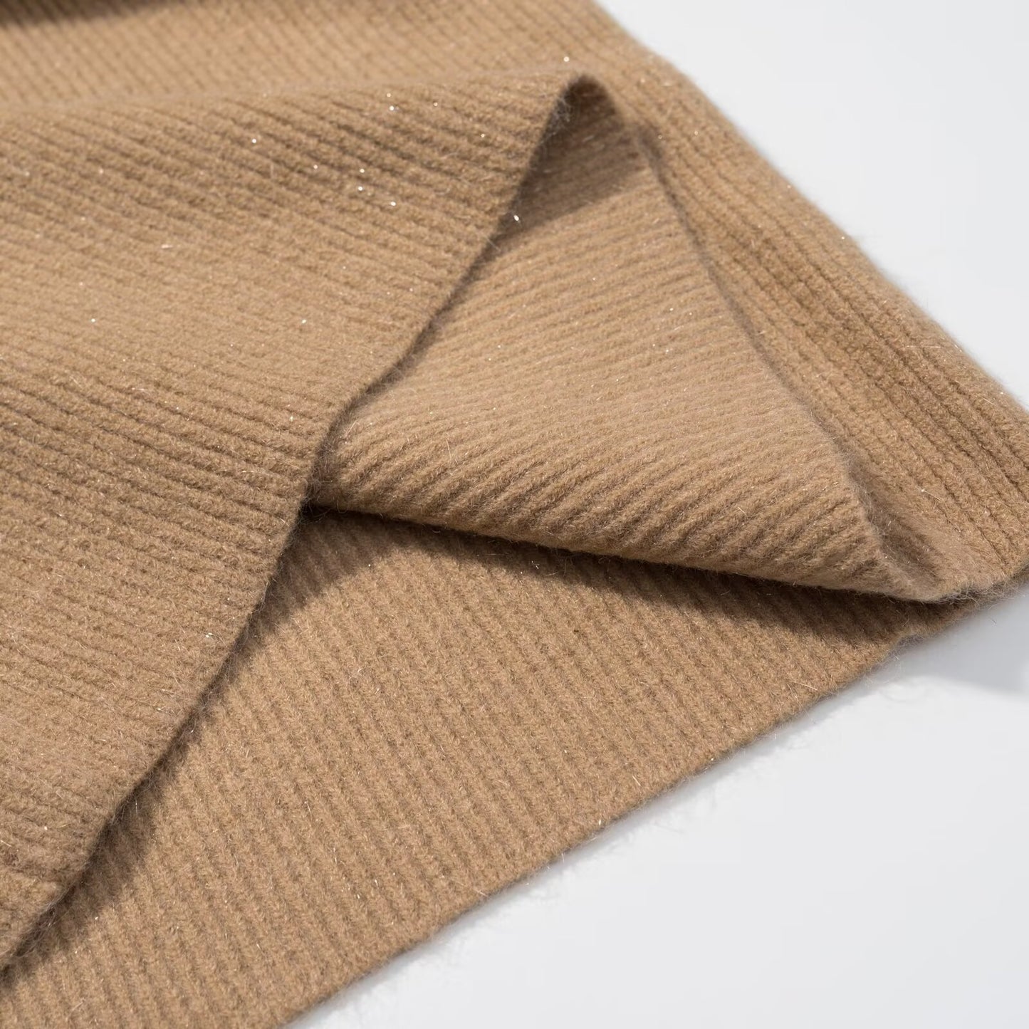 Elegant Waist Cinching Knitted Skirt | Tajstylo