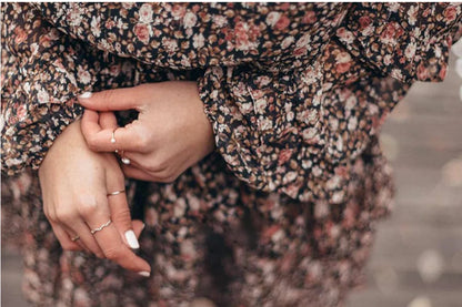 Floral Print Ruffle Sleeve Midi Dress | Tajstylo