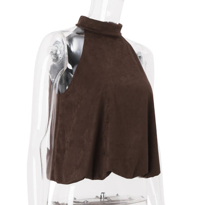 Sleek Sleeveless Slim Fit Vest Top | Tajstylo