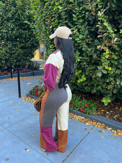 Sporty Woven Two-Piece Set | Tajstylo