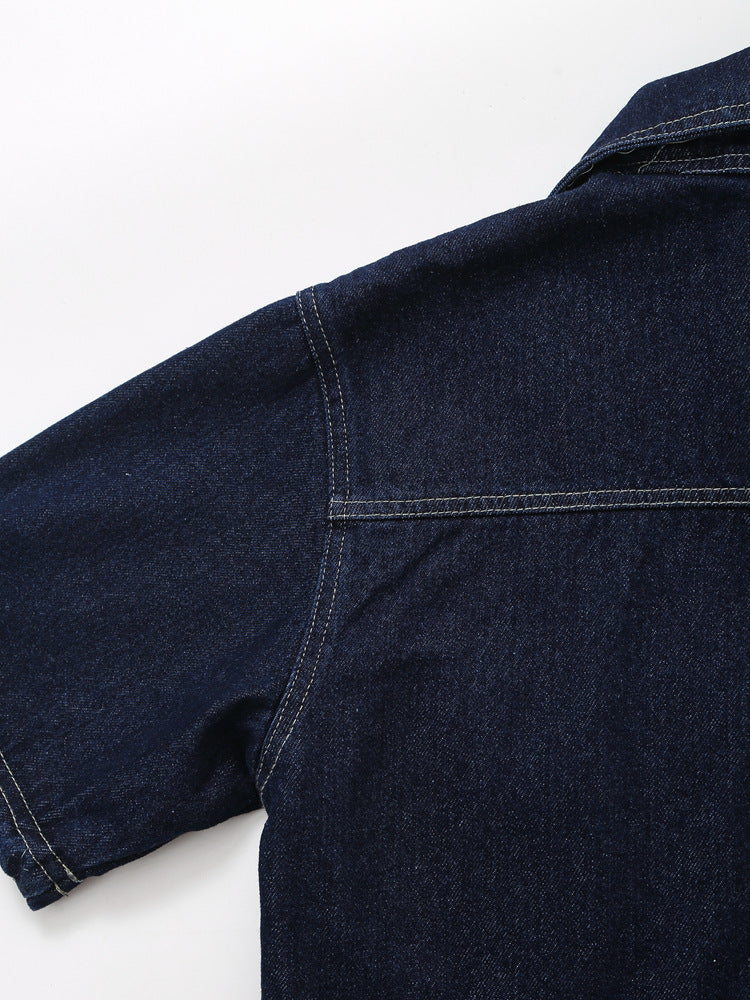 Short Denim Shirt for Women | Tajstylo