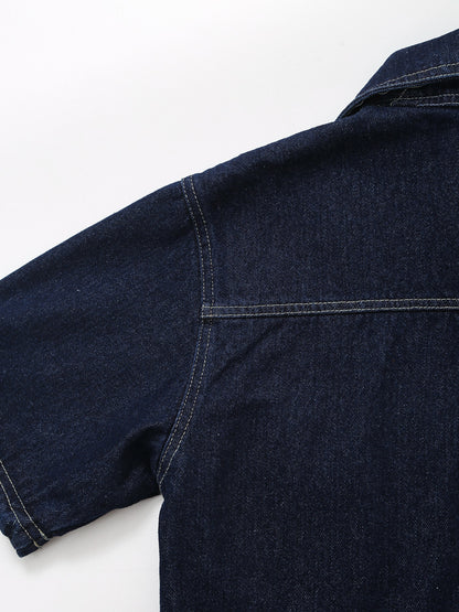 Short Denim Shirt for Women | Tajstylo