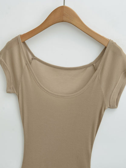 Square Collar Top for Women | Tajstylo