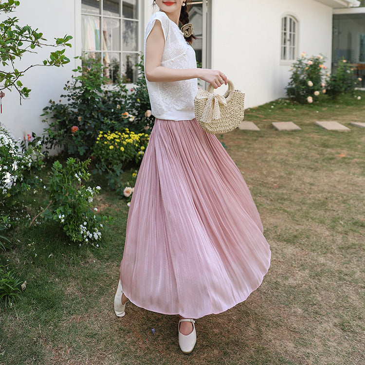 Elegant A-Line Skirt for Women | Tajstylo