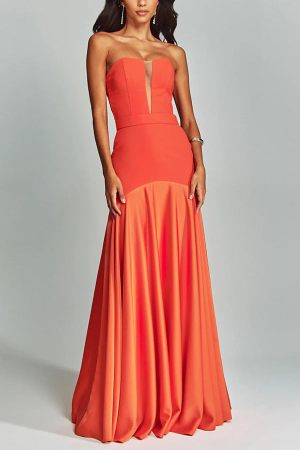 Sleeveless Long Dress for Women | Tajstylo