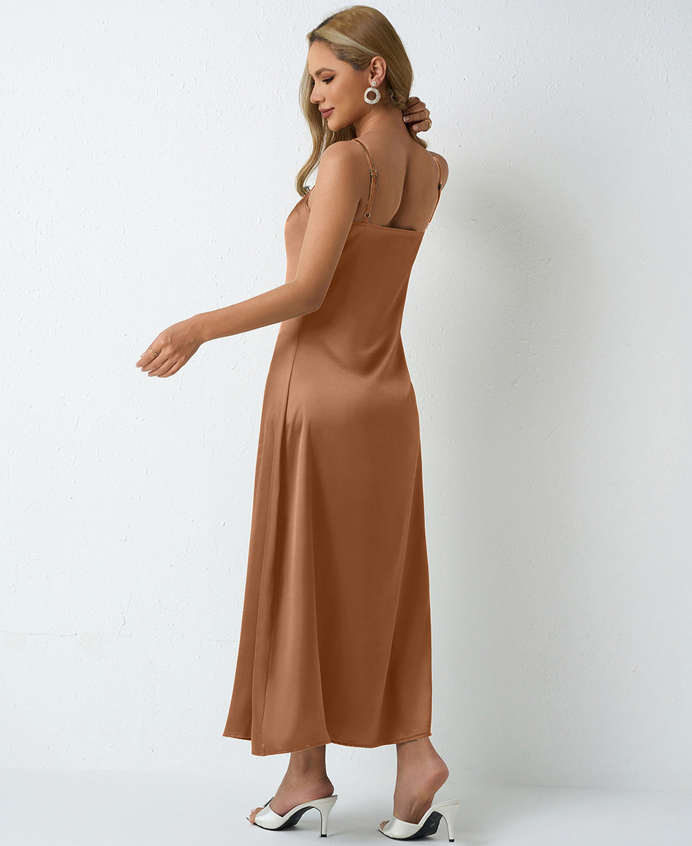 Pleated Sleeveless Dress | Tajstylo
