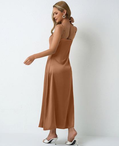 Pleated Sleeveless Dress | Tajstylo