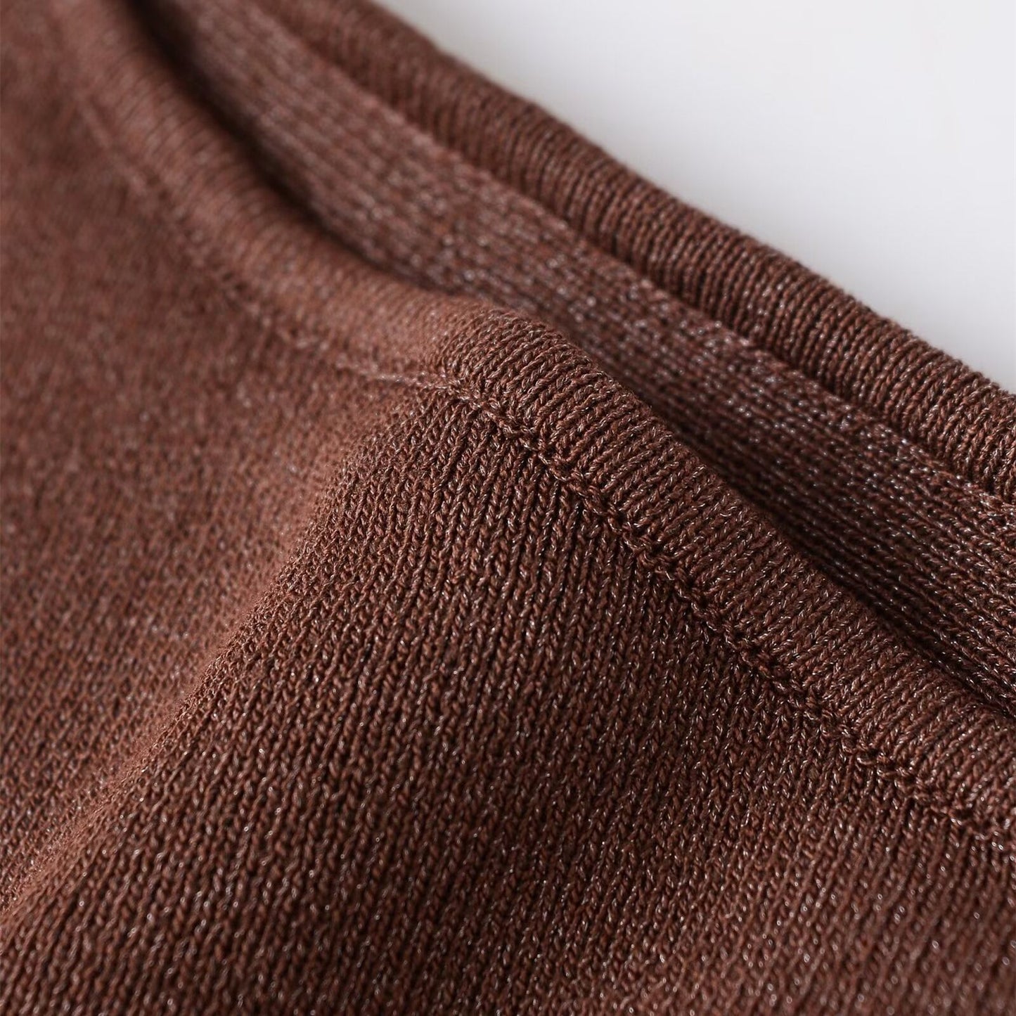 Loose Metallic Thread Knitted Cape Pullover | Tajstylo