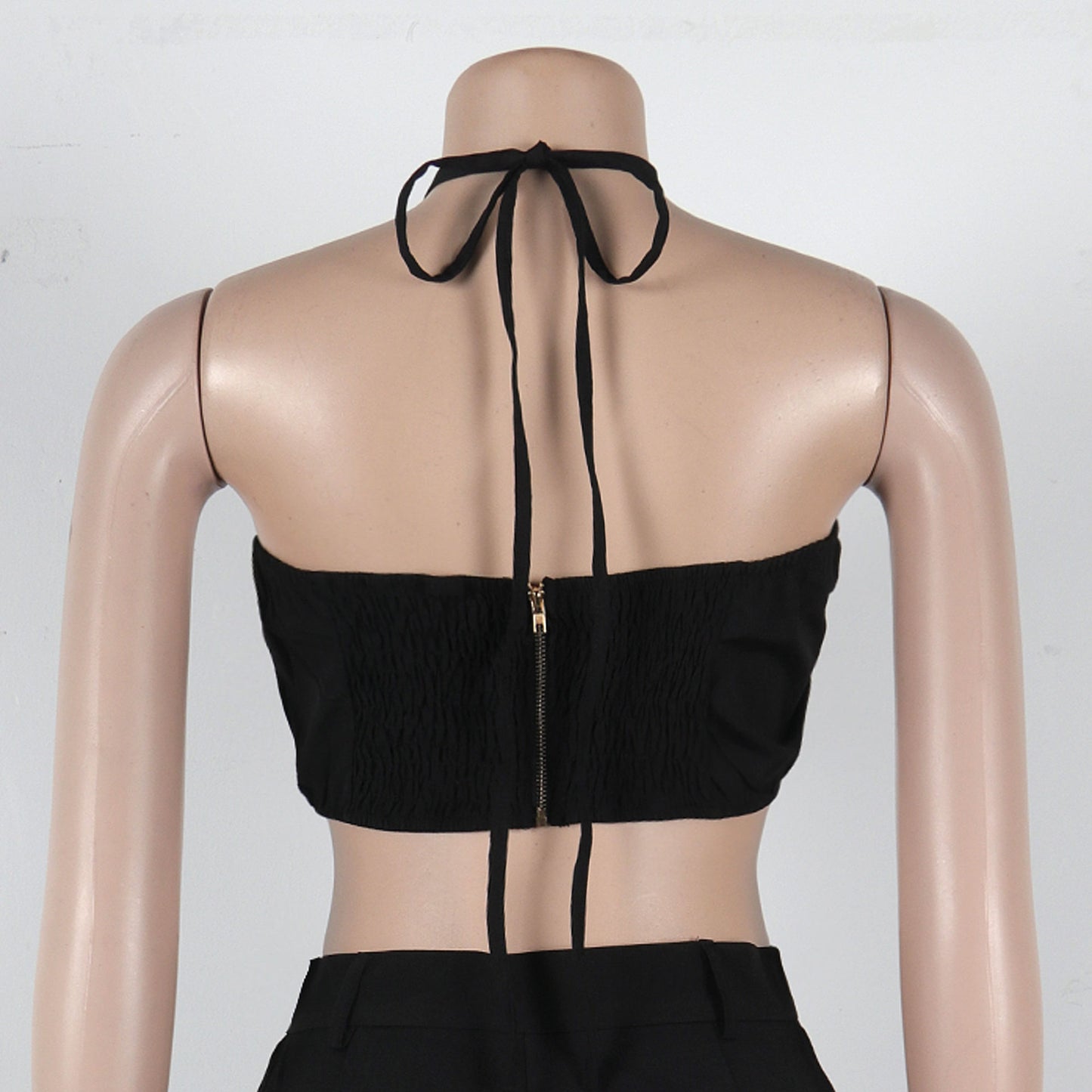 Flattering Ripped Fitted Two-Piece Nightclub Outfit | Tajstylo