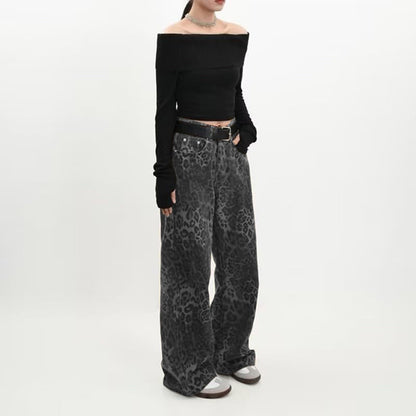 Leopard Print Jeans for Women | Tajstylo