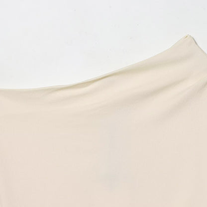 Asymmetric Pleated Shirt | Tajstylo