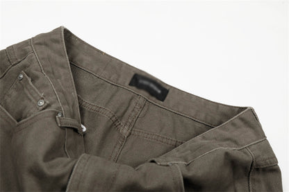Loose Straight Fit Denim Pants | Tajstylo