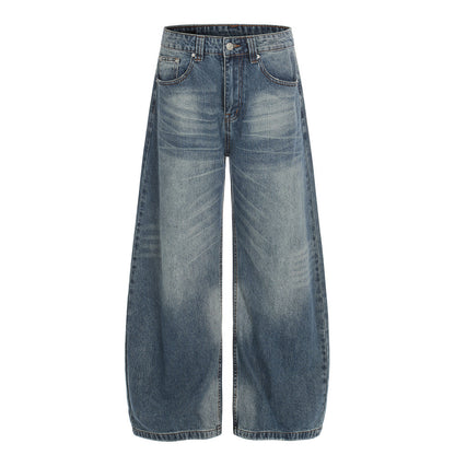 Distressed Blue Denim Jeans | Tajstylo