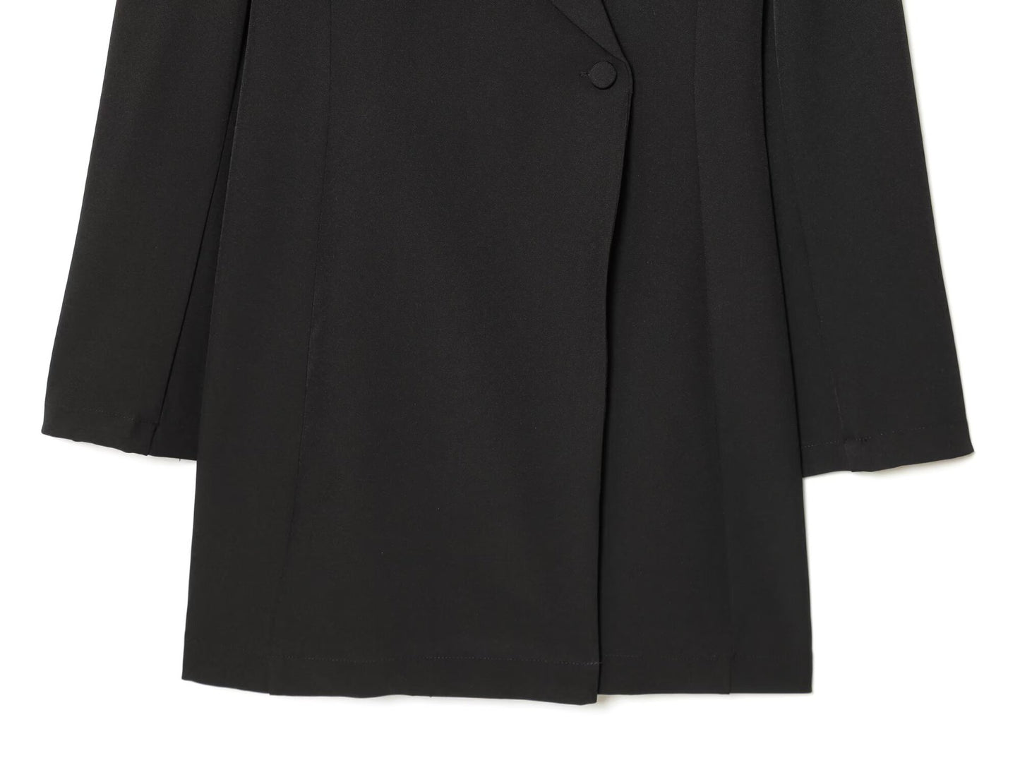 Fitted Suit Dress Wrap Waist A-Line Mini Skirt | Tajstylo