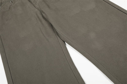 Loose Straight Fit Denim Pants | Tajstylo
