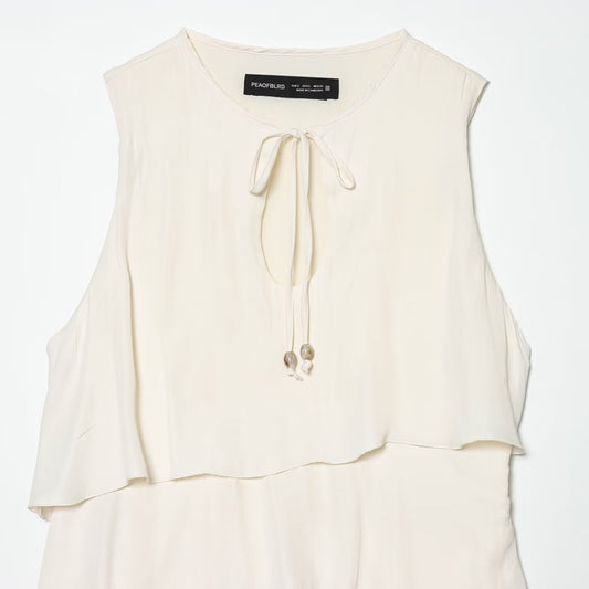 Layered Decorative Short Dress | Tajstylo