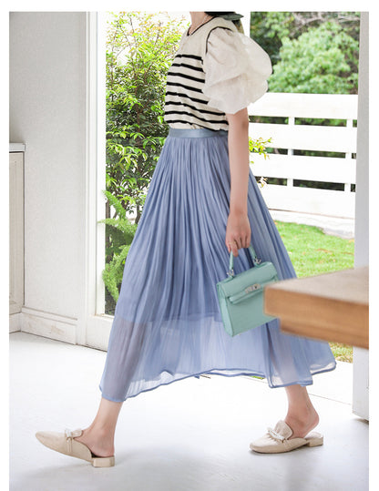Elegant A-Line Skirt for Women | Tajstylo