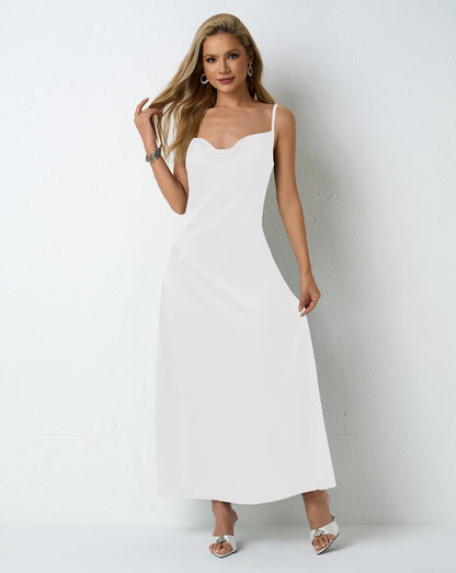 Pleated Sleeveless Dress | Tajstylo