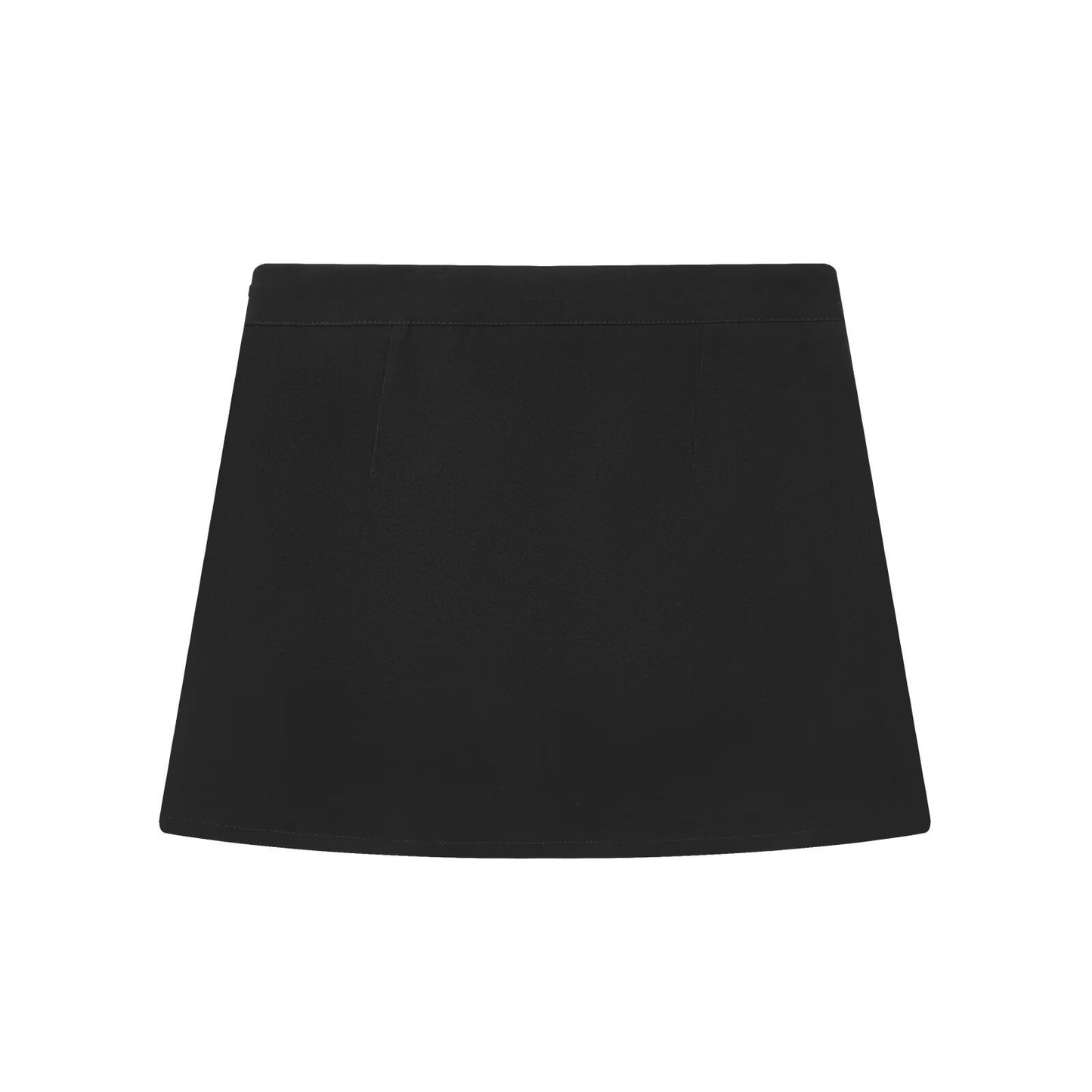Fitted Suit Dress Wrap Waist A-Line Mini Skirt | Tajstylo