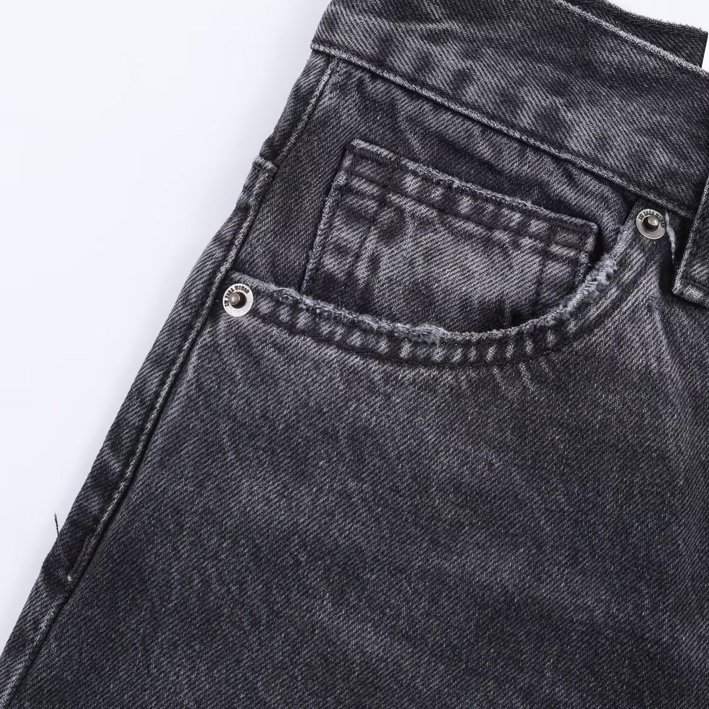 High Waisted Bucket Shaped Jeans | Tajstylo