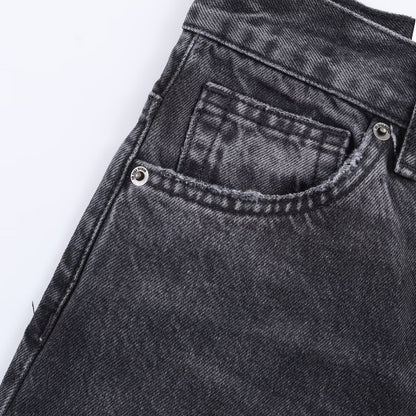 High Waisted Bucket Shaped Jeans | Tajstylo