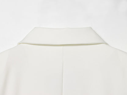Fitted Suit Dress Wrap Waist A-Line Mini Skirt | Tajstylo