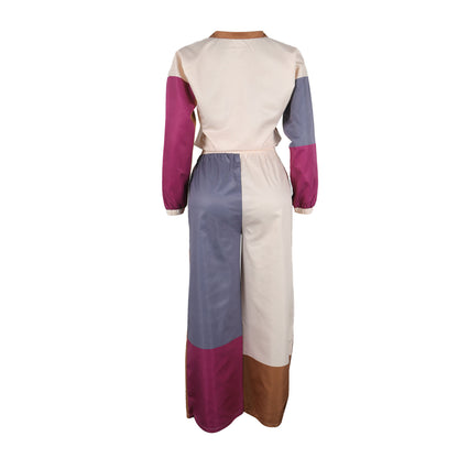 Sporty Woven Two-Piece Set | Tajstylo