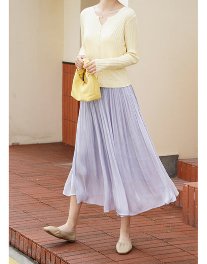 Elegant A-Line Skirt for Women | Tajstylo