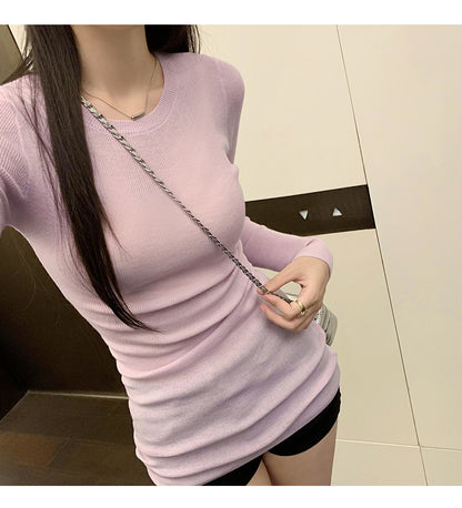 Relaxed Fit Lightweight Knit Top | Tajstylo