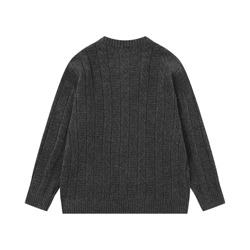 Hooded Diagonal Cardigan Sweater | Tajstylo
