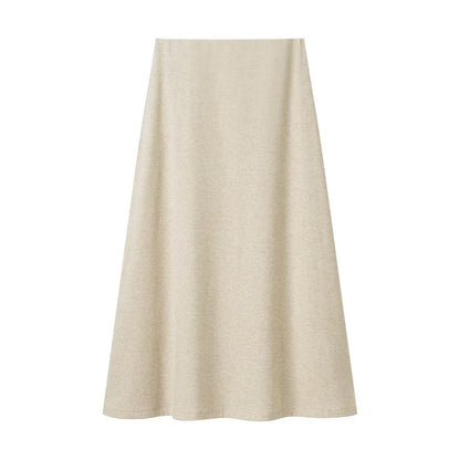Knot Detail Top and Flute Midi Skirt Set | Tajstylo