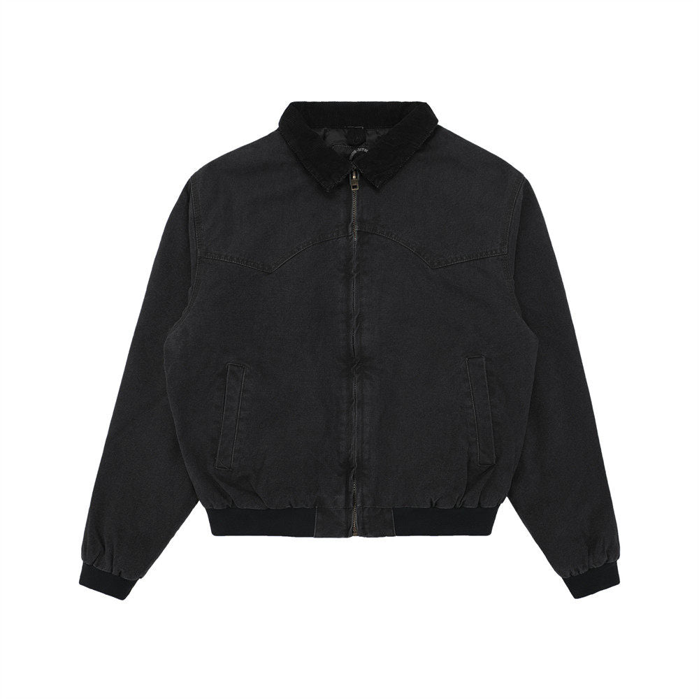 Color Block Denim Workwear Jacket | Tajstylo