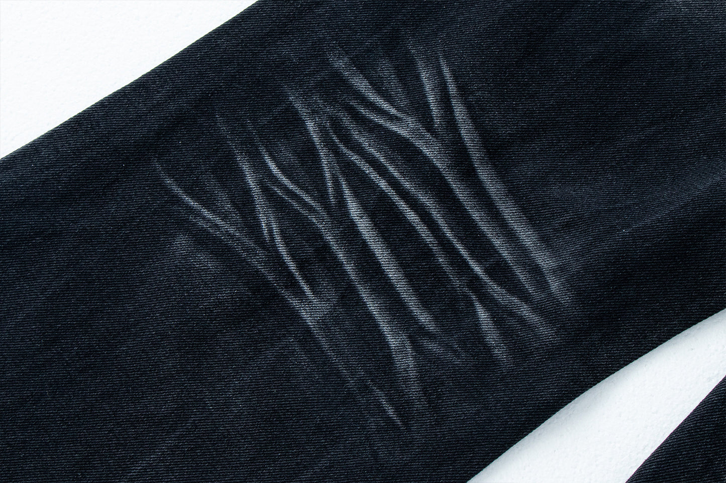 Distressed Cat Whisker Straight Leg Jeans | Tajstylo