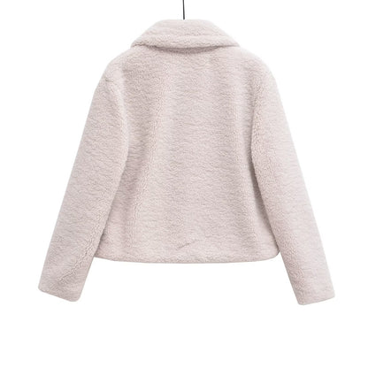 Street Lamb Wool Jacket | Tajstylo