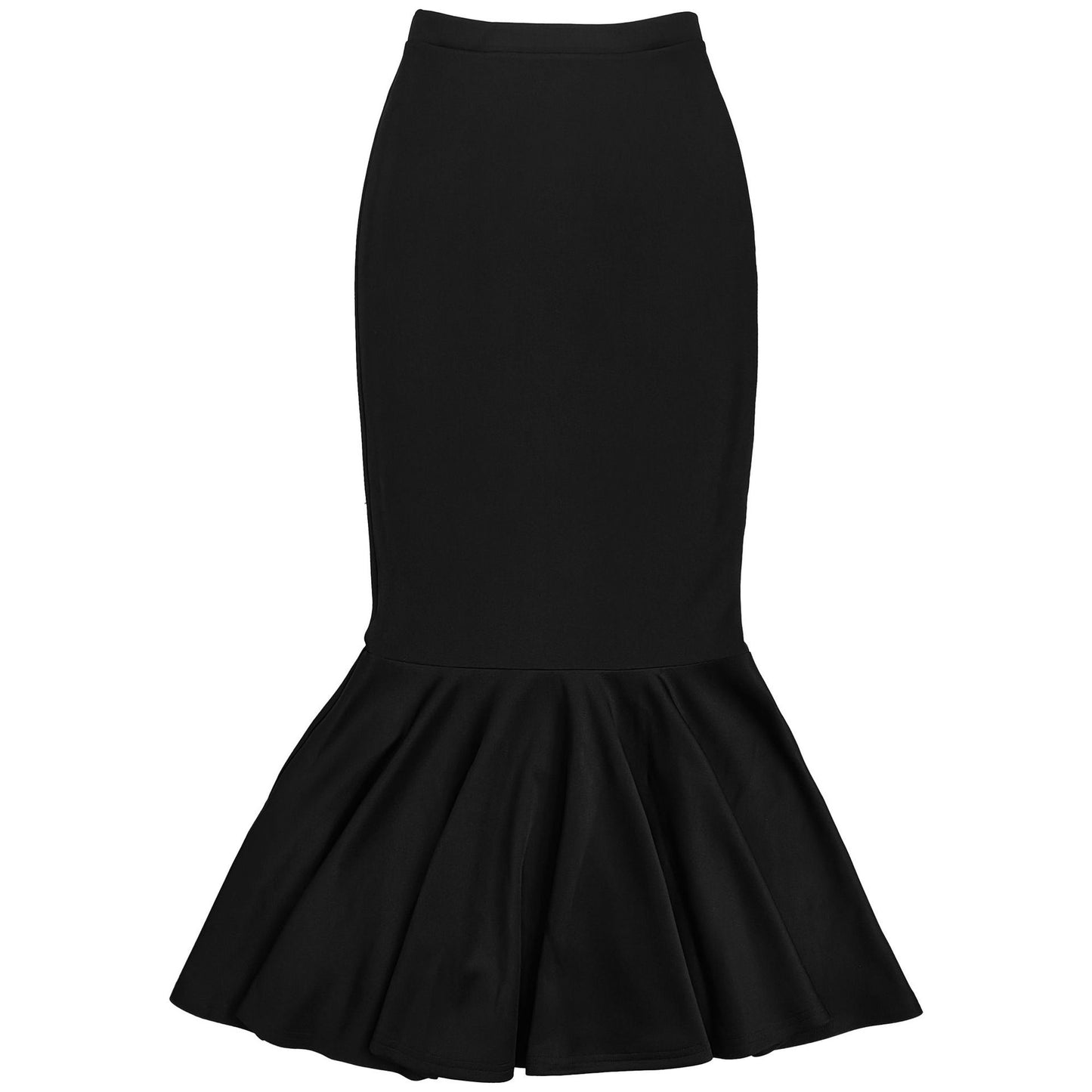 Strapless Lace Trim Top and Bodycon Skirt Set | Tajstylo