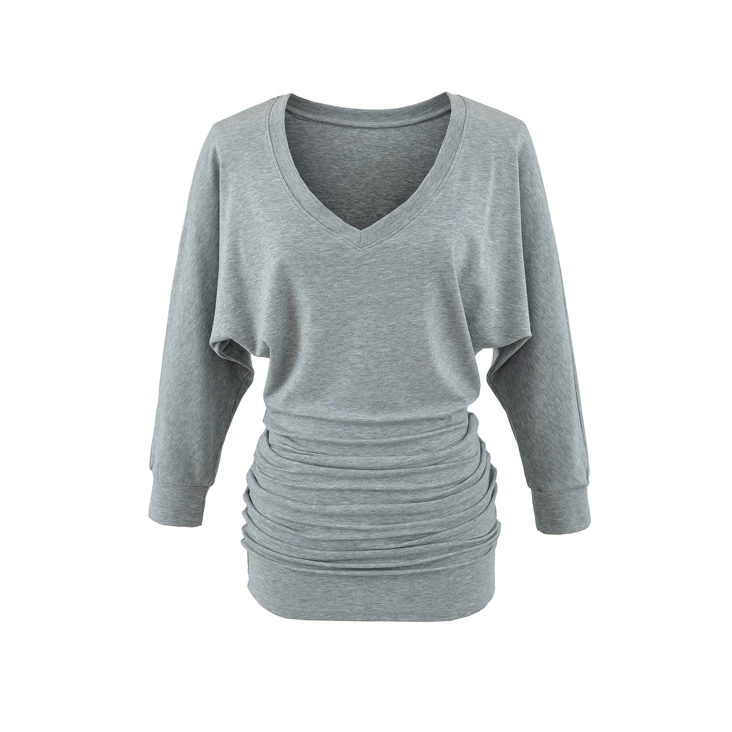 Long Sleeved Color Block Dress | Tajstylo