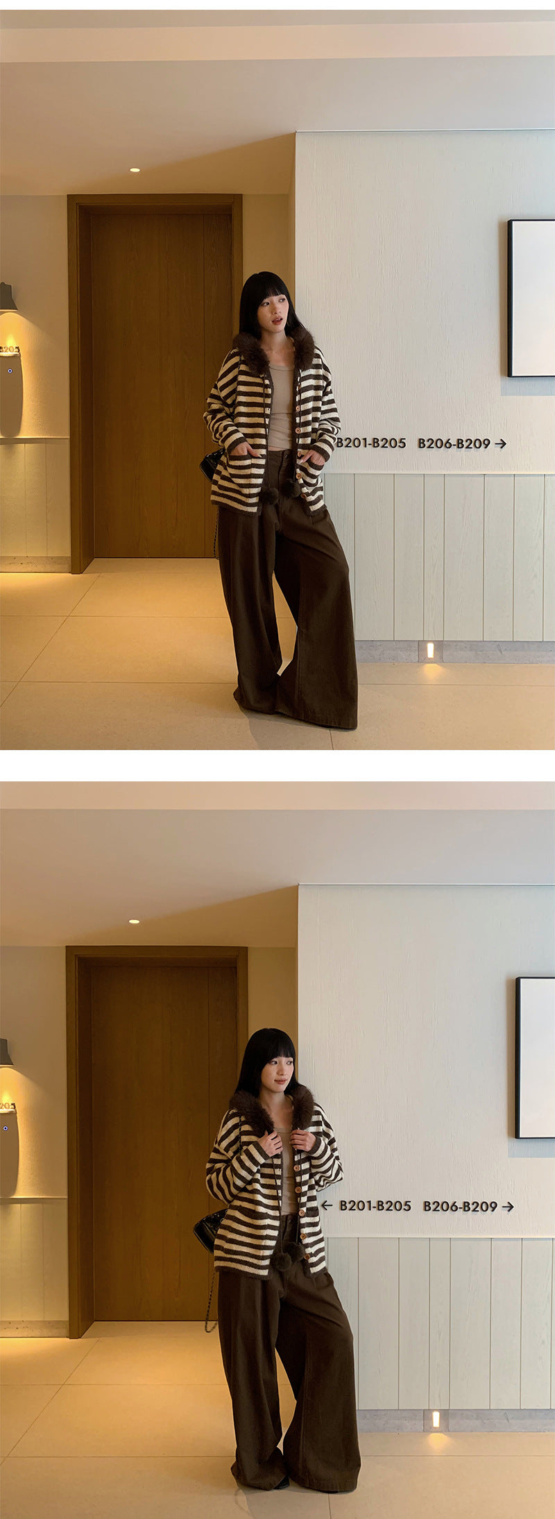 Pleated Wide Leg Jeans | Tajstylo