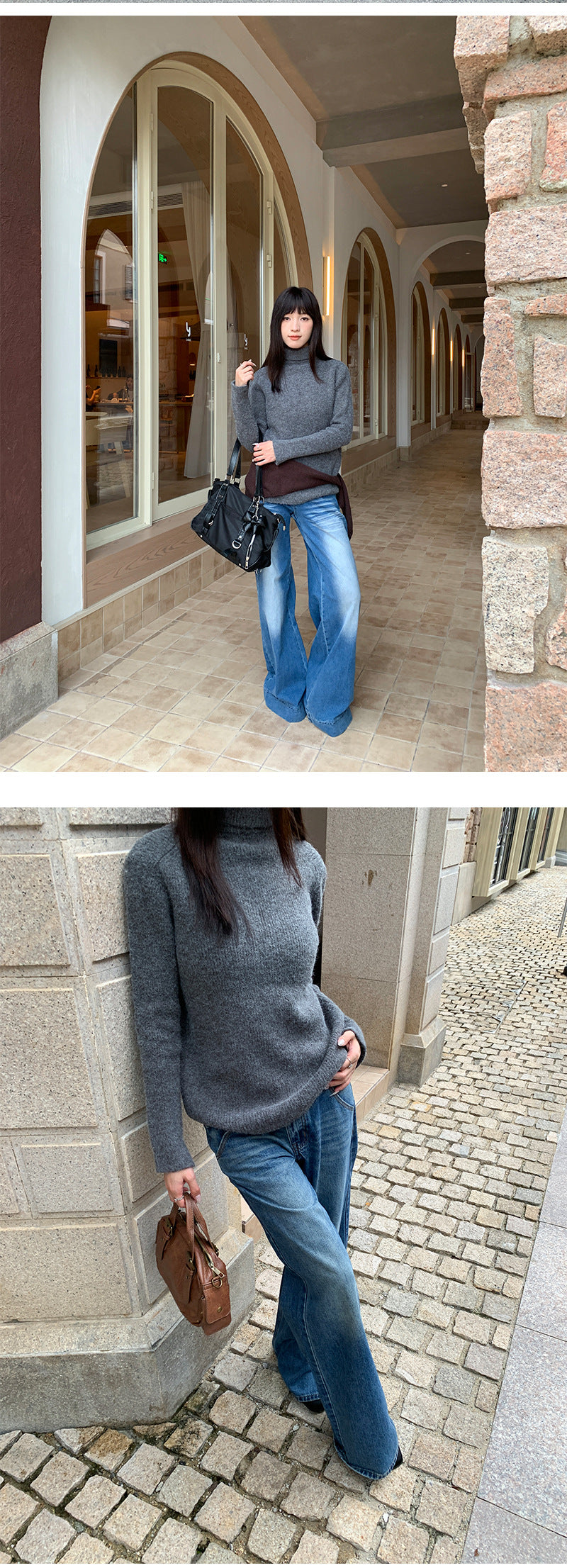 Chic Straight Leg Jeans | Tajstylo
