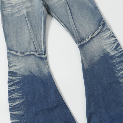 Woman wearing Big Horn Relaxed Fit Denim Jeans in a casual street setting