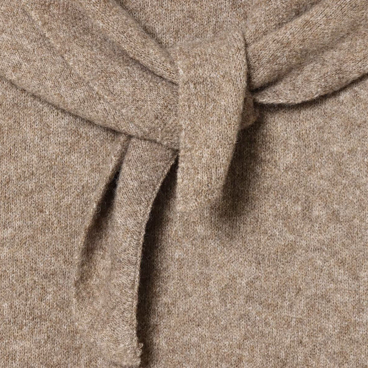 Loose Scarf Knitted Sweater | Tajstylo