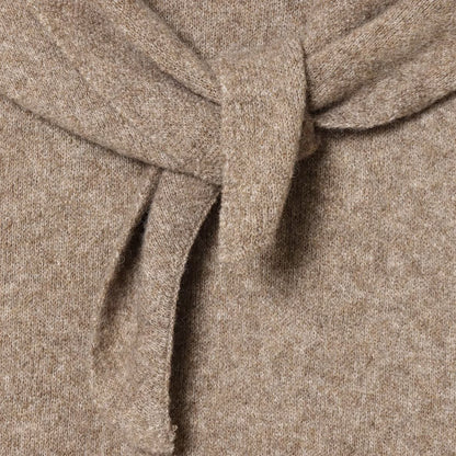 Loose Scarf Knitted Sweater | Tajstylo