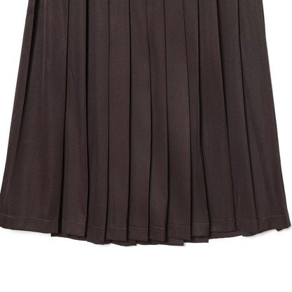 Wide Pleated Midi Skirt | Tajstylo