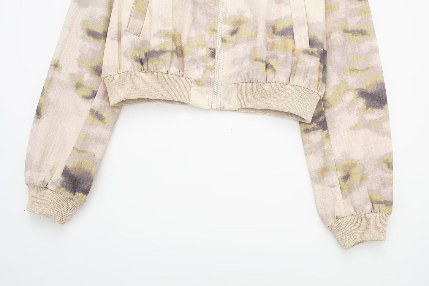 Printed Boho Long Sleeve Jacket | Tajstylo